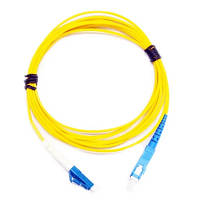 Популярний! Оптичний патчкорд Eserver SC/UPC-LC/UPC SingleMode, Simplex, 1m (ES-SC-LC/UPC-1-SM-S) - Краща якість тільки на