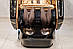 Масажне крісло XZERO LX99 Luxury Black&Gold, фото 7