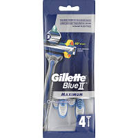 Популярний! Бритва Gillette Blue 2 Max 4 шт. (7702018956661/8700216169097) - Краща якість тільки на Nukleon.com.ua