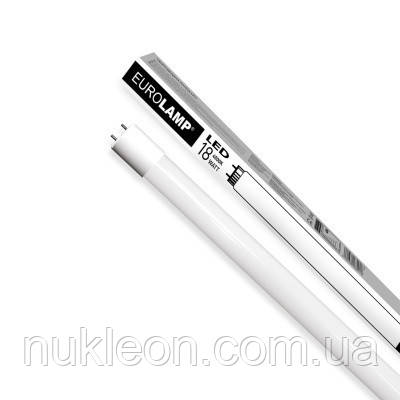 Популярний! Лампочка Eurolamp T8 скло 18W 4000K (LED-T8-18W/4000(OS)) - Краща якість тільки на Nukleon.com.ua, фото 1