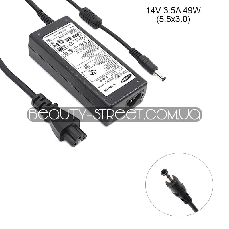 Блок живлення для монітора Samsung 14V 3.5 А 49W 5.5x3.0 (B)