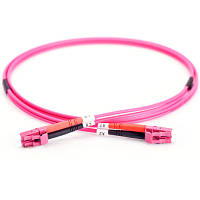 Популярний! Оптичний патчкорд Digitus LC/UPC-LC/UPC,50/125 OM4(Multimode),duplex,3m (DK-2533-03-4) - Краща якість тільки на