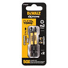 Promo Ціна! Набір біт DeWALT IMPACT TORSION, ударні, Ph2, L=57 мм, 2 шт (DT70532T) - тільки на ZaGrosh.com.ua