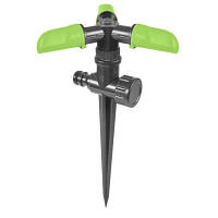 Популярний! Зрошувач Cellfast ECONOMIC, трьох променевий, 18 форсунок, до 125м2 (52-404) - Краща якість тільки на Nukleon.com.ua