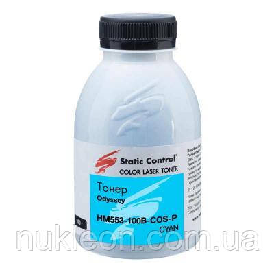 Популярний! Тонер HP CLJ Enterprise M553 100г cyan, фасовка Static Control (HM553-100B-COS-P) - Краща якість тільки на