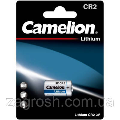 Promo Ціна! Батарейка Camelion CR2 Lithium * 1 (CR2-BP1) - тільки на ZaGrosh.com.ua, фото 1