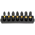 Promo Ціна! Набір біт DeWALT в касеті для Tough Case, FlexTorq, L = 25 мм, Pz1 – 2 шт, Pz2 – 3 шт, Pz3 – 2 шт (DT70812) - тільки