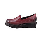 Туфлі жіночі Kesim бордові натураьна шкіра, 36, фото 2