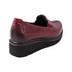 Туфлі жіночі Kesim бордові натураьна шкіра, 36, фото 4