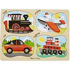 Promo Ціна! Пазл Melissa&Doug 4 в 1 Транспорт (MD9865) - тільки на ZaGrosh.com.ua