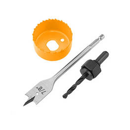 Набір інструментів Tolsen по дереву для встановлення замків 22-54мм (75868) - оригінал