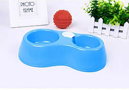 Годівниця поїлка автоматична для собак і для котів (блакитний) - оригінал
