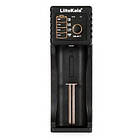 Promo Ціна! Зарядний пристрій для акумуляторів Liitokala 1 Slot, LED дисплей, USB, 3.7VLion/3.2VLi-Fe/1.2VNIHM/26650/ (Lii-100B) -