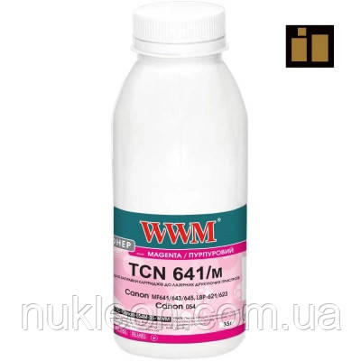 Популярний! Тонер Canon MF641/643/645, LBP-621/623, Canon 054, 35г Magenta, ch WWM (TC-Canon-054M-35-WWM) - Краща якість тільки на