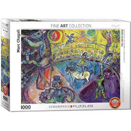 Пазл Eurographics Цирковий кінь Марк Шагал 1000 елементів (6000-0851) - оригінал