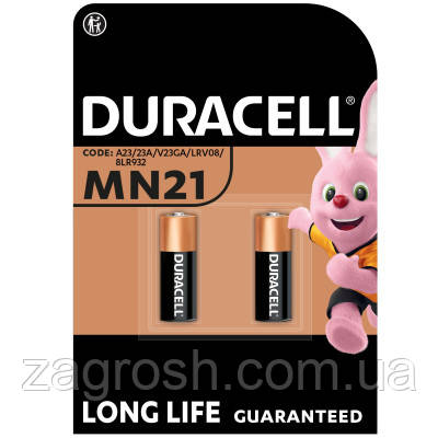 Promo Ціна! Батарейка Duracell MN21 / A23 12V * 2 (5007812) - тільки на ZaGrosh.com.ua, фото 1