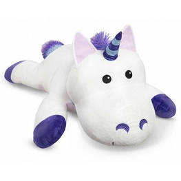 М&apos;яка іграшка Melissa&Doug Плюшевий єдиноріг - подушка, 70 см (MD30709) - оригінал