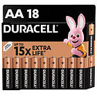 Promo Ціна! Батарейка Duracell AA лужні 18 шт. в упаковці (5000394107519 / 5006192) - тільки на ZaGrosh.com.ua