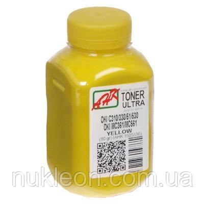 Популярний! Тонер OKI C310/330/510/530, ULTRA COLOR, 80г Yellow AHK (1505336) - Краща якість тільки на Nukleon.com.ua