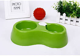 Годівниця поїлка автоматична для собак і для котів (салатовий) - оригінал