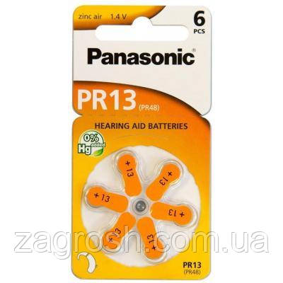 Promo Ціна! Батарейка Panasonic PR48 / PR13 (1.4V) * 6 (PR-13/6LB) - тільки на ZaGrosh.com.ua, фото 1