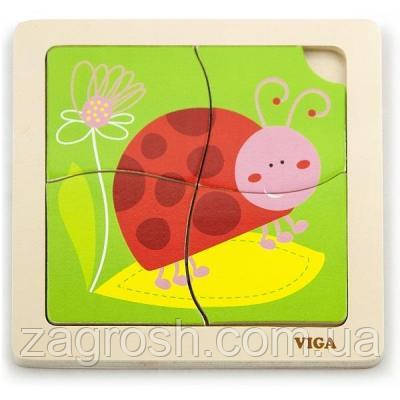 Promo Ціна! Пазл Viga Toys Сонечко (50140) - тільки на ZaGrosh.com.ua, фото 1