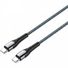 Promo Ціна! Дата кабель USB-C to USB-C 1.0m PD Fast Charging 65W 3А grey ColorWay (CW-CBPDCC040-GR) - тільки на ZaGrosh.com.ua