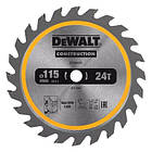 Promo Ціна! Диск пильний DeWALT універсальний, 115 х 9.5 мм, 24z, TCT, 5000 об/хв (DT20420) - тільки на ZaGrosh.com.ua