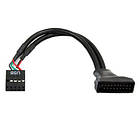 Promo Ціна! Кабель живлення 9PIN USB 2.0 to 19PIN USB 3.0 Chieftec (Cable-USB3T2) - тільки на ZaGrosh.com.ua