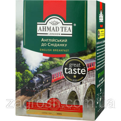 Promo Ціна! Чай Ahmad Tea Англійська до сніданку 200 г (54881001434) - тільки на ZaGrosh.com.ua