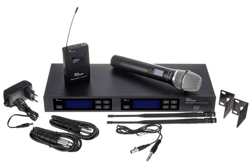 Мікрофонна радіосистема the t.bone free solo Twin HTPT 823 MHz