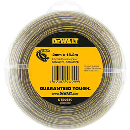 Жилка косильна DeWALT D=2.0 мм, 15 м, кручена (DT20650) - оригінал