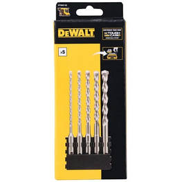 Набір бурів DeWALT в касеті для Tough Case, SDS Plus, L=160 мм., d = 5, 6, 8, 10, 12 мм., 6 шт (DT70837) - оригінал