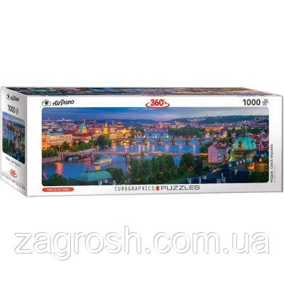Promo Ціна! Пазл Eurographics Прага Чехія 1000 елементів панорамний (6010-5372) - тільки на ZaGrosh.com.ua, фото 1