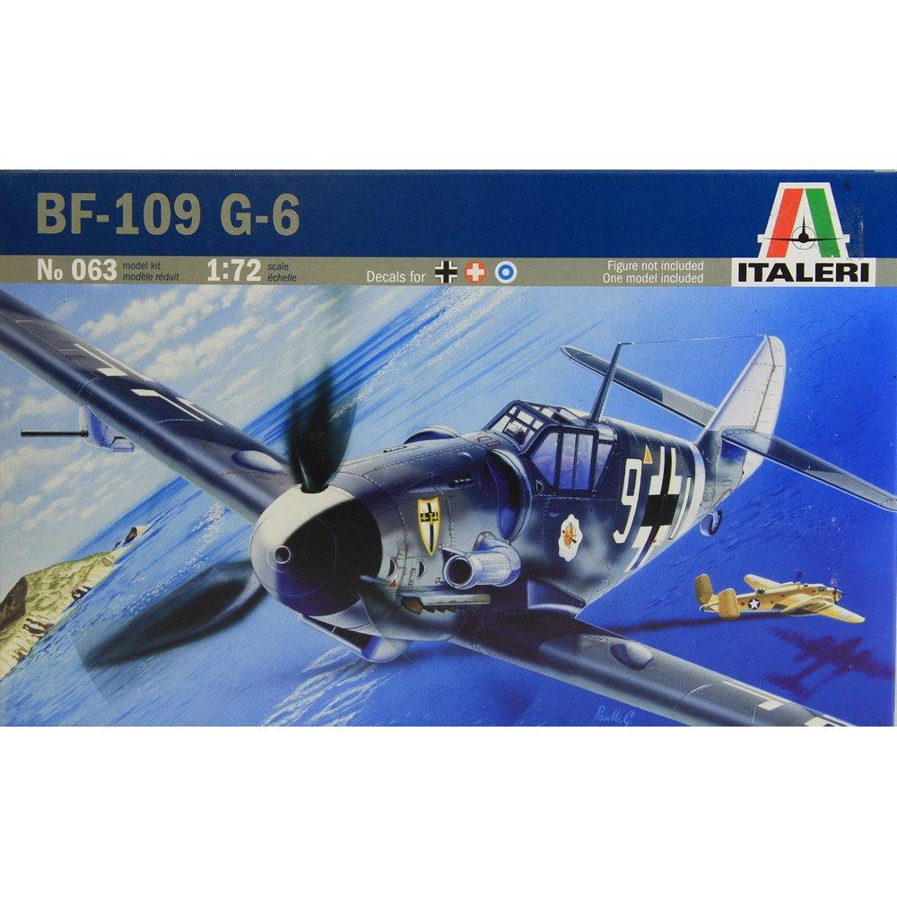 Пластикова модель 1/72 Italeri 063 німецький винищувач Messerschmitt BF - 109 G - 6