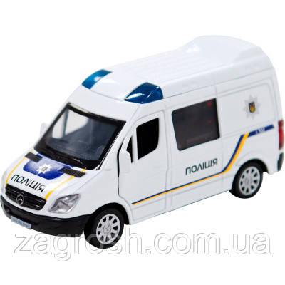 Promo Ціна! Машина Techno Drive Mercedes-Benz Sprinter Поліція (250294) - тільки на ZaGrosh.com.ua, фото 1