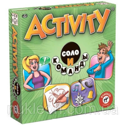 Популярний! Настільна гра Piatnik Activity Соло і команди (PT-714177) - Краща якість тільки на Nukleon.com.ua