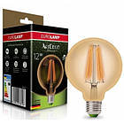 Promo Ціна! Лампочка Eurolamp G95 12W E27 2700K (LED-G95-12273(Amber)) - тільки на ZaGrosh.com.ua