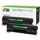 Promo Ціна! Картридж ColorWay для CANON 725 LBP6000/MF3010 Universal DUAL PACK (CW-C725FM) - тільки на ZaGrosh.com.ua