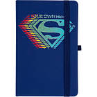 Promo Ціна! Блокнот Axent Partner DC Superman 125 х 195 мм 96 аркушів у клітинка (8618-08-A) - тільки на ZaGrosh.com.ua