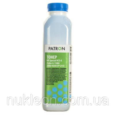 Популярний! Тонер HP CLJ 1500/3000/4600/CP1215) CYAN 250г Patron (HCS-A-C-250) - Краща якість тільки на Nukleon.com.ua