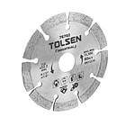 Promo Ціна! Диск пильний Tolsen алмазний сегментний 125?22.2х10 мм (76703) - тільки на ZaGrosh.com.ua