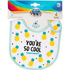 Promo Ціна! Слинявчик Canpol babies So Cool бавовняний бірюзовий (15/114_tur) - тільки на ZaGrosh.com.ua