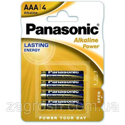 Promo Ціна! Батарейка Panasonic AAA LR03 Alkaline Power * 4 (LR03REB/4BPR) - тільки на ZaGrosh.com.ua, фото 1