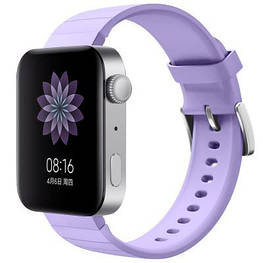 Ремінець до смарт-годинника BeCover Silicone для Xiaomi Mi Watch Light Purple (704515) - оригінал