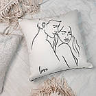 Promo Ціна! Подушка Love 35x35 см - тільки на ZaGrosh.com.ua