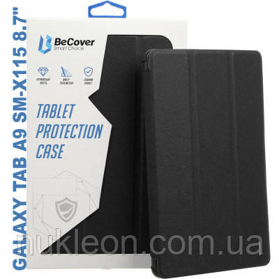 Популярний! Чохол до планшета BeCover Soft Edge stylus holder Samsung Tab A9 SM-X115 8.7" Black (710355) - Краща якість тільки на