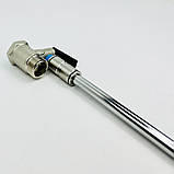 Запобіжний клапан з ручкою зі зливною трубкою хром (1м) , 8bar, Boiler Series KVANT, фото 5