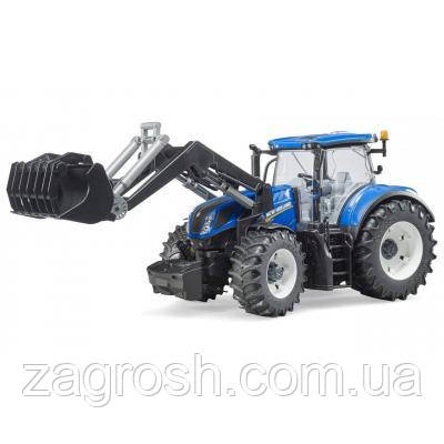 Promo Ціна! Спецтехніка Bruder трактор New Holland з навантажувачем (03121) - тільки на ZaGrosh.com.ua, фото 1