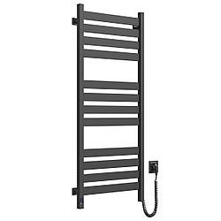 Рушникосушка Largo 500х1200 Sensor правобічна з таймером, чорний муар